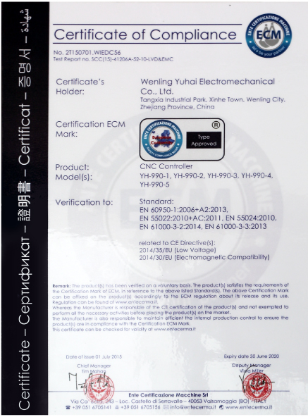 CE Certificate of Robots